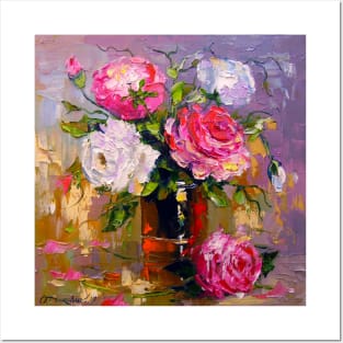 Bouquet of roses Posters and Art